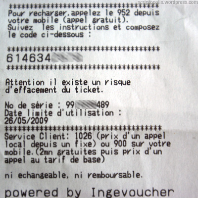 Ticket